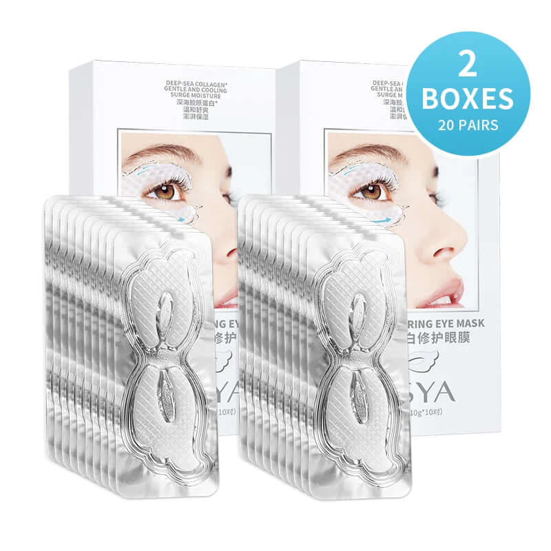 Collagen Eye Mask Anti-Wrinkle Retinol Eye Patches Hydrating Moisturizing Smooth Crow'S Feet Eye Care Dark Circles