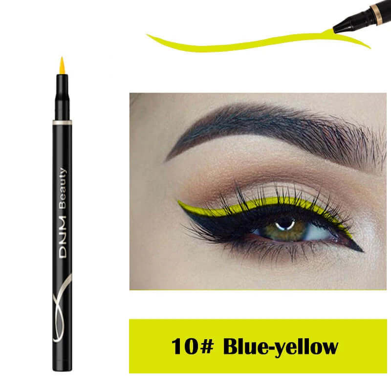 Silky Smooth Colorful Eyeliner Pencil Matte Waterproof Anti-Sweat Eye Liner Pen Long Lasting Liquid Eye Liner Makeup Cosemtics