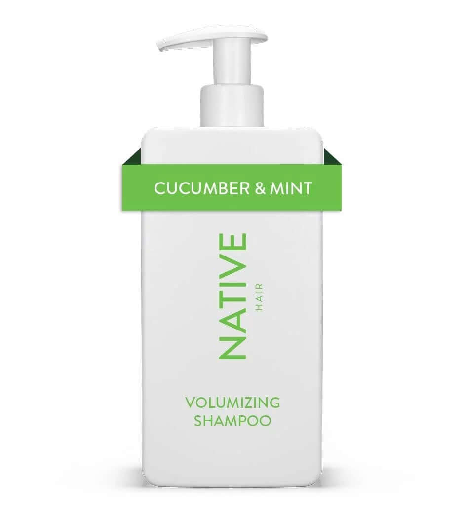 Volumizing Shampoo, Cucumber & Mint, Sulfate & Paraben Free, 16.5 Oz